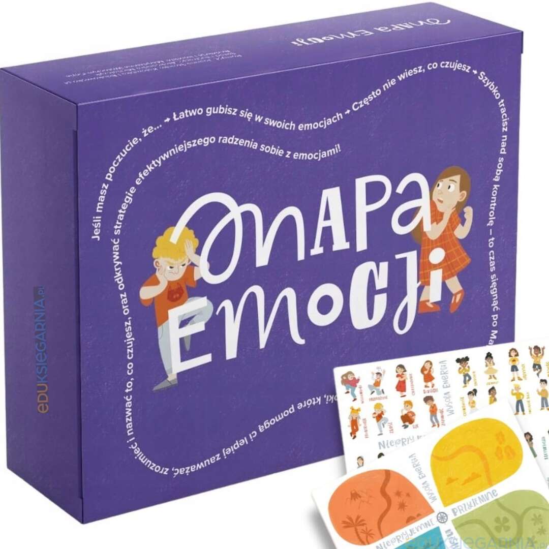 Gdy trudno nazwać swoje uczucia - jak działa mapa emocji